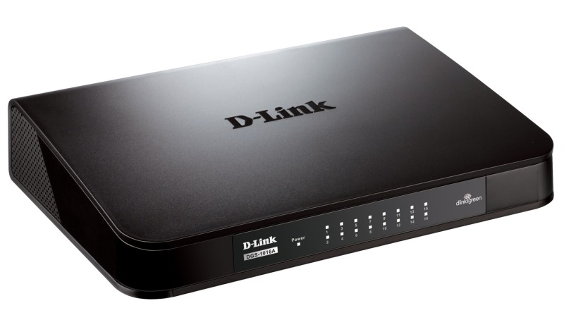D-Link 16-Port Gigabit Switch DGS-1016A Ethernet Switch 